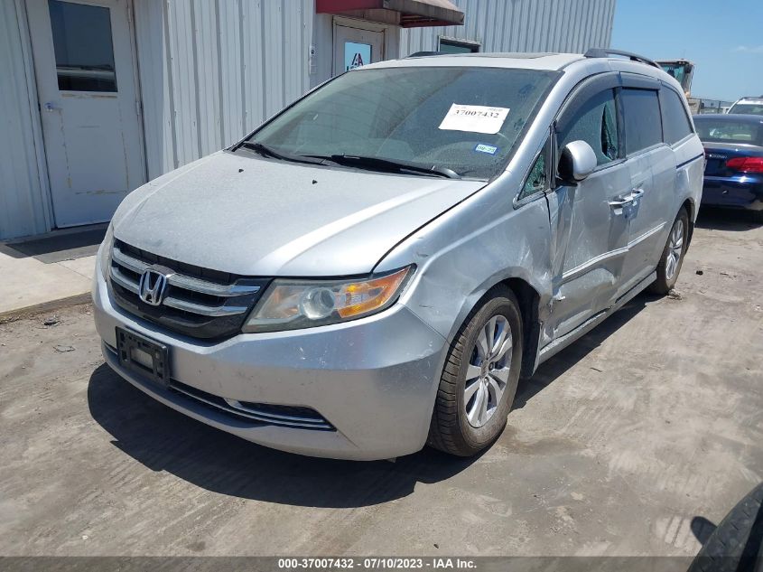 2014 HONDA ODYSSEY EX-L - 5FNRL5H61EB132598