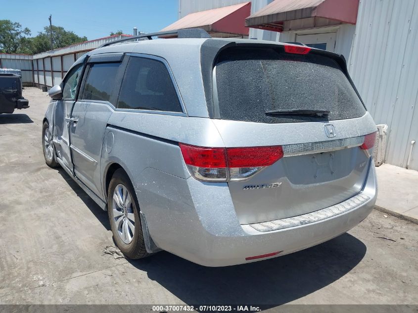 2014 HONDA ODYSSEY EX-L - 5FNRL5H61EB132598