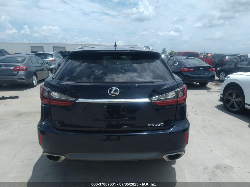 2017 LEXUS RX RX 350 - 2T2ZZMCA0HC049995