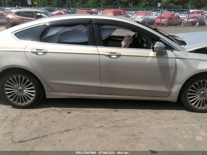 2016 FORD FUSION TITANIUM - 3FA6P0K93GR182505