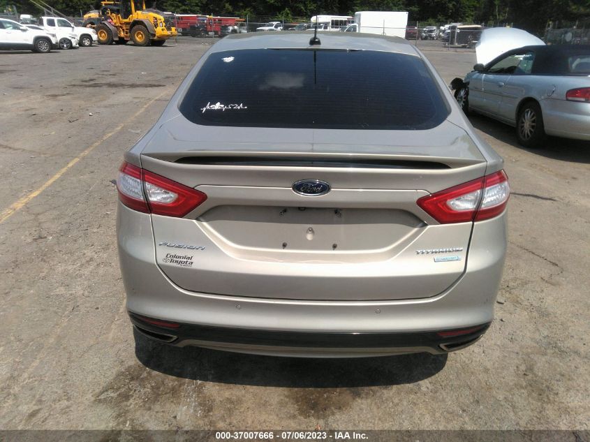 2016 FORD FUSION TITANIUM - 3FA6P0K93GR182505