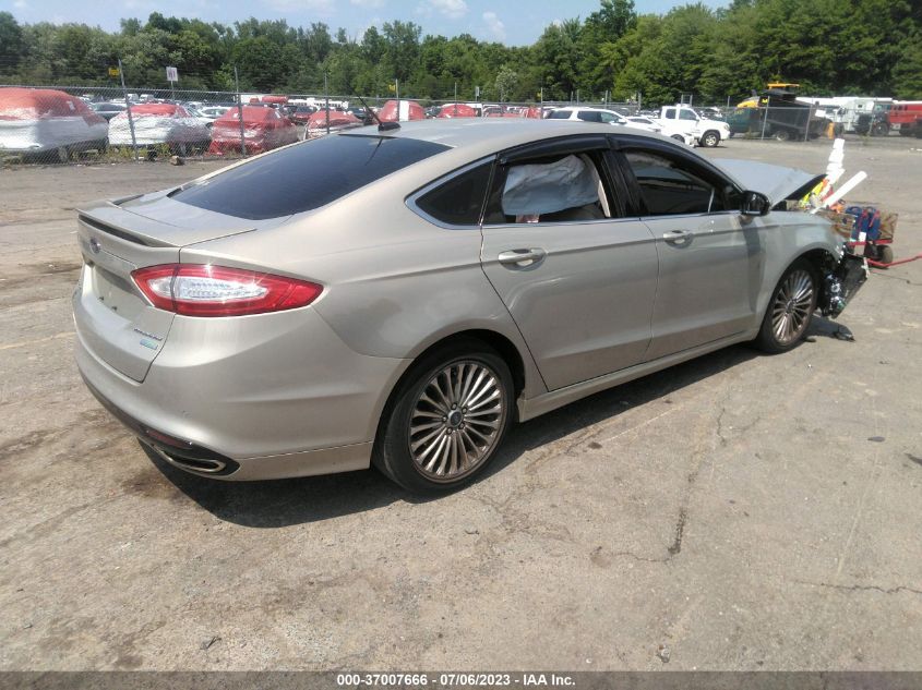 2016 FORD FUSION TITANIUM - 3FA6P0K93GR182505