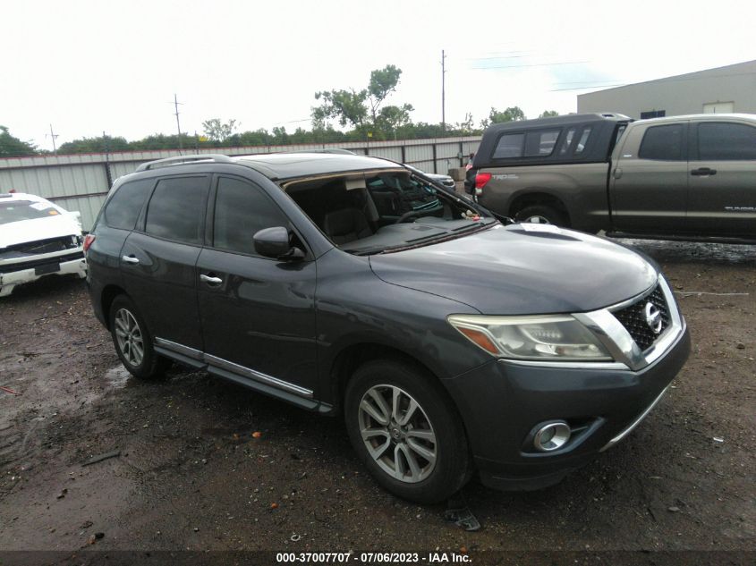 2013 NISSAN PATHFINDER SL - 5N1AR2MN1DC675805