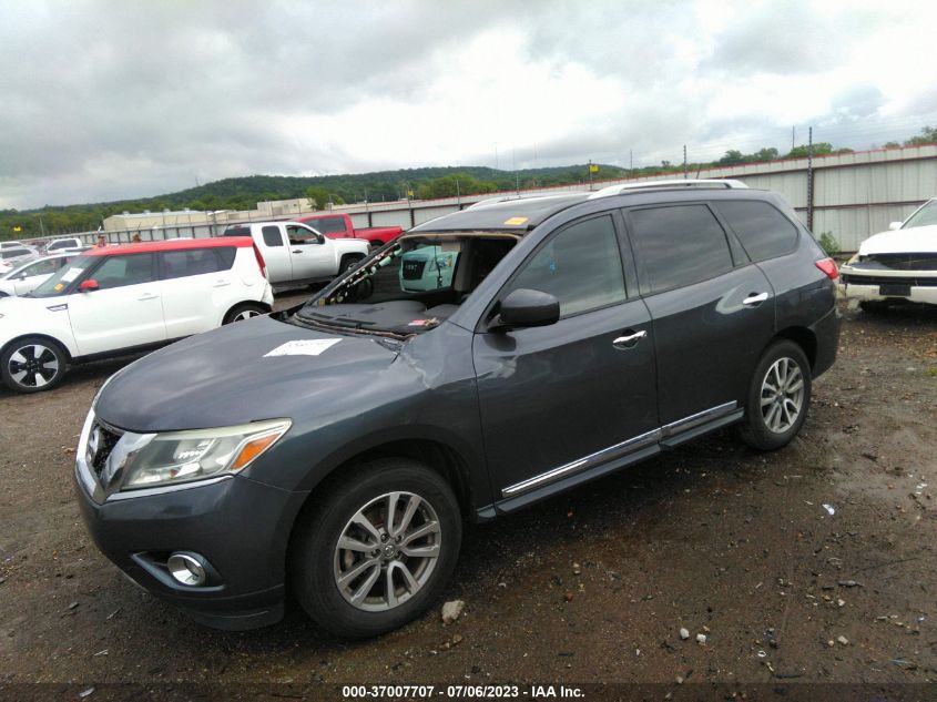 2013 NISSAN PATHFINDER SL - 5N1AR2MN1DC675805