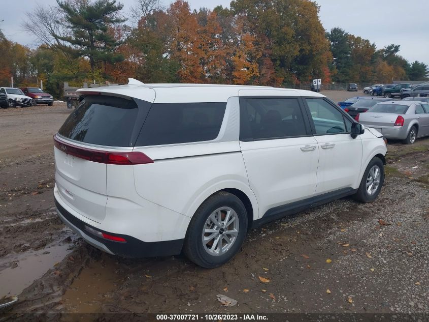 2023 KIA CARNIVAL MPV LX SEAT PACKAGE KNDNB4H35P6269463