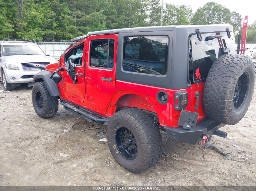 2014 JEEP WRANGLER UNLIMITED RUBICON - 1C4BJWFG9EL166648