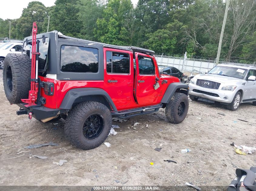 2014 JEEP WRANGLER UNLIMITED RUBICON - 1C4BJWFG9EL166648
