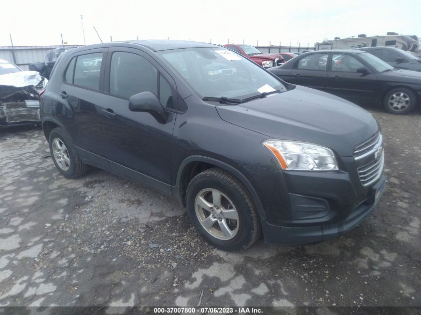 2016 CHEVROLET TRAX LS - 3GNCJNSB1GL276391