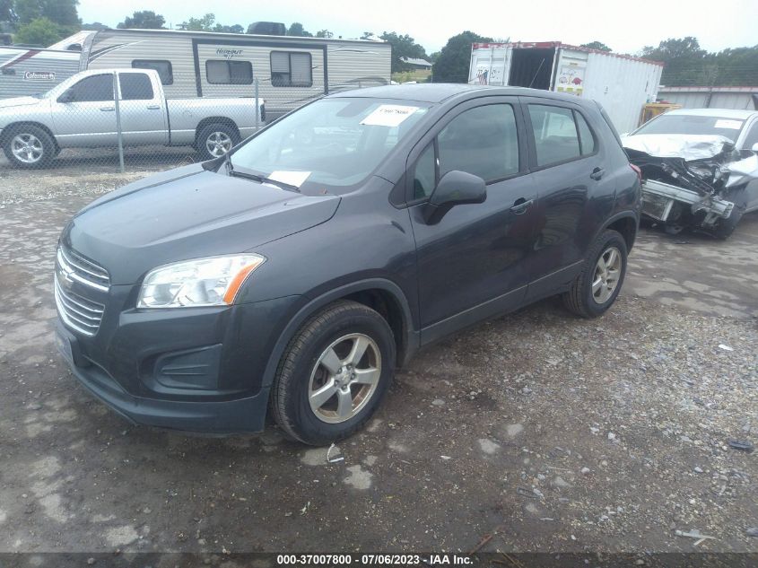 2016 CHEVROLET TRAX LS - 3GNCJNSB1GL276391