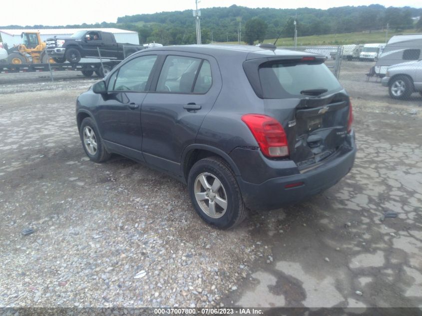 2016 CHEVROLET TRAX LS - 3GNCJNSB1GL276391