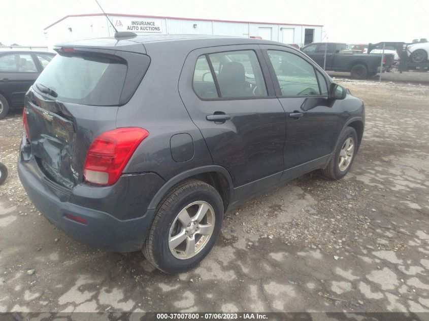 2016 CHEVROLET TRAX LS - 3GNCJNSB1GL276391