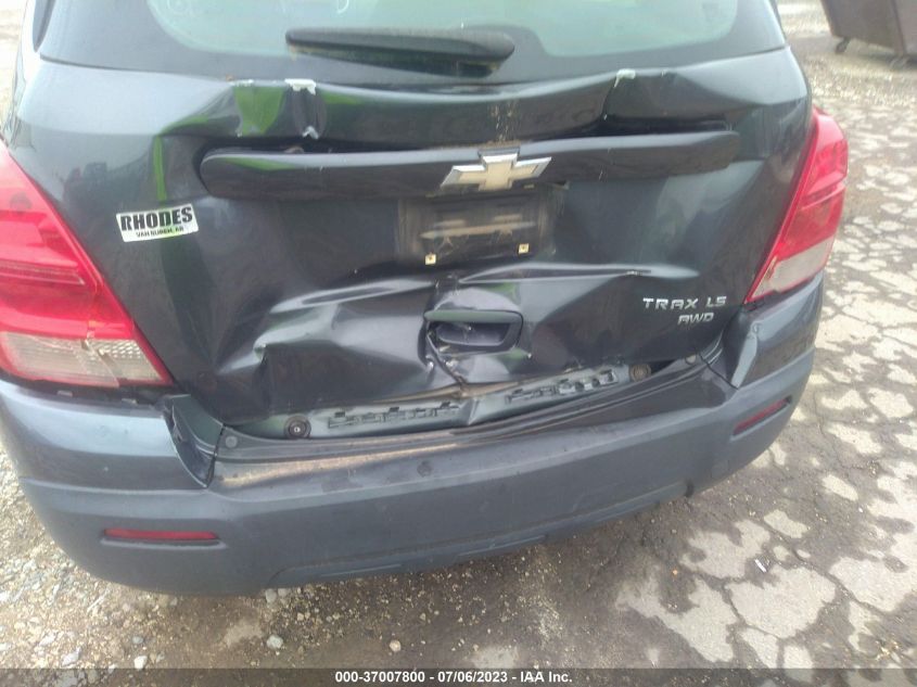2016 CHEVROLET TRAX LS - 3GNCJNSB1GL276391