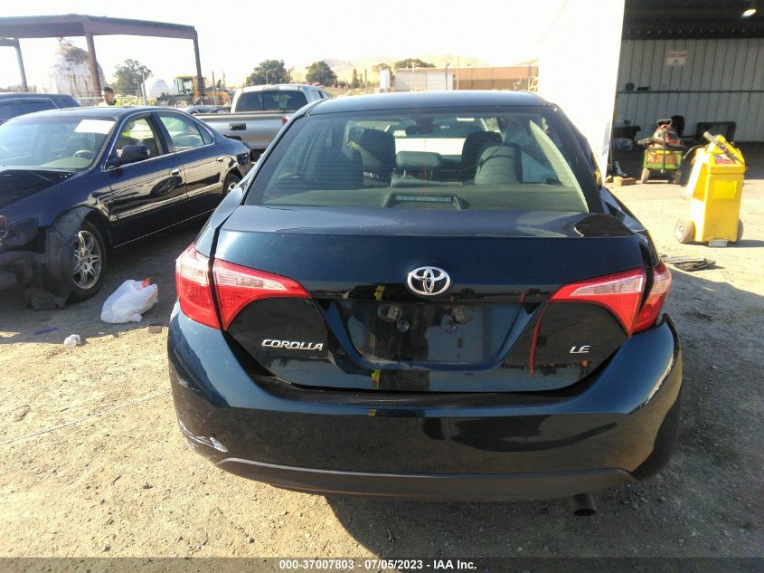 2018 TOYOTA COROLLA L/LE/XLE/SE/XSE - 2T1BURHE2JC076375