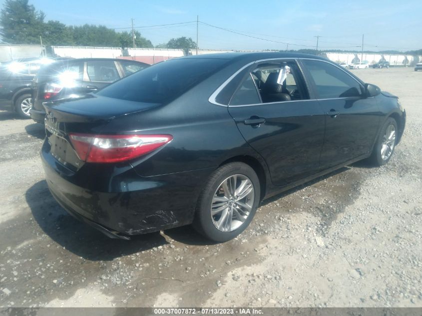 2015 TOYOTA CAMRY SE - 4T1BF1FK5FU474237