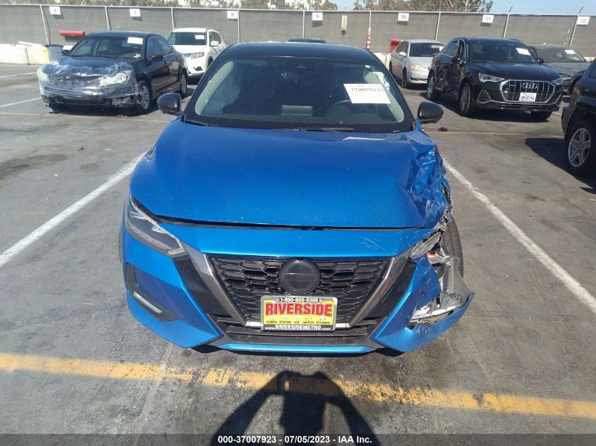 2022 NISSAN SENTRA SR - 3N1AB8DV7NY215314