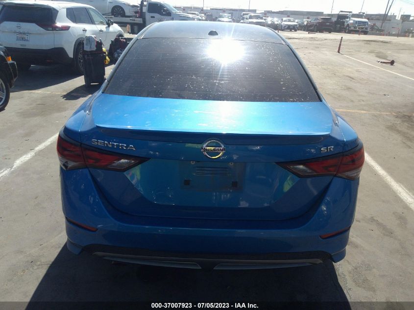 2022 NISSAN SENTRA SR - 3N1AB8DV7NY215314
