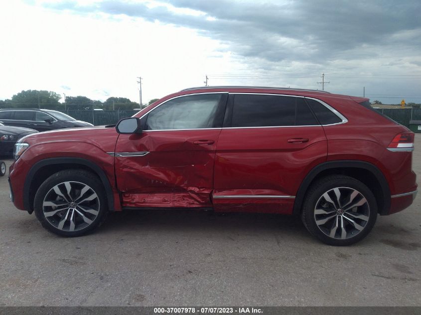 2022 VOLKSWAGEN ATLAS CROSS SPORT 3.6L V6 SEL PREMIUM - 1V2FE2CA6NC220713