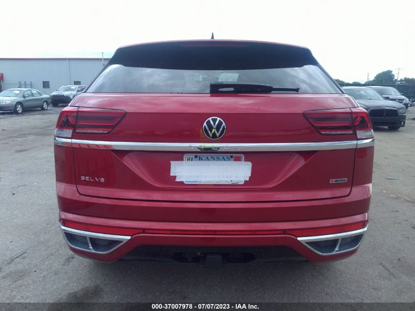 2022 VOLKSWAGEN ATLAS CROSS SPORT 3.6L V6 SEL PREMIUM - 1V2FE2CA6NC220713