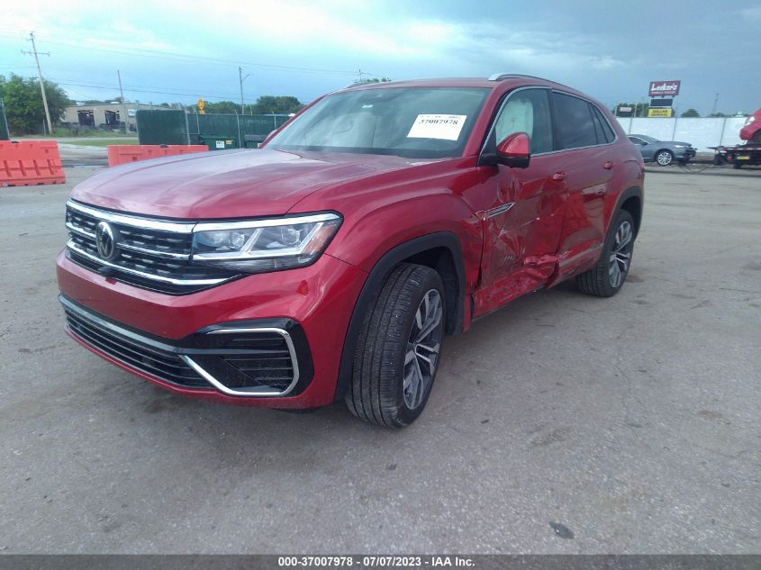 2022 VOLKSWAGEN ATLAS CROSS SPORT 3.6L V6 SEL PREMIUM - 1V2FE2CA6NC220713