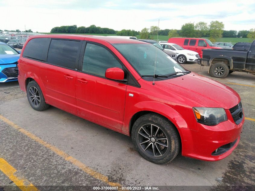 2014 DODGE GRAND CARAVAN SXT 30TH ANNIVERSARY - 2C4RDGCG0ER308277