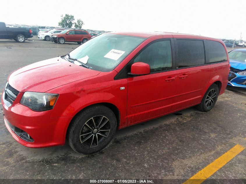 2014 DODGE GRAND CARAVAN SXT 30TH ANNIVERSARY - 2C4RDGCG0ER308277