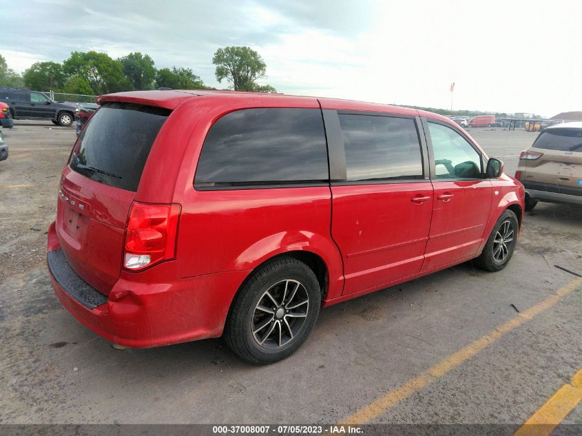 2014 DODGE GRAND CARAVAN SXT 30TH ANNIVERSARY - 2C4RDGCG0ER308277