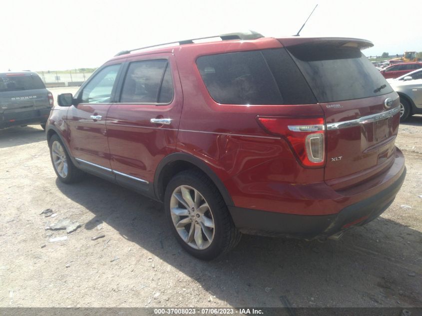 2013 FORD EXPLORER XLT - 1FM5K8D83DGC27643