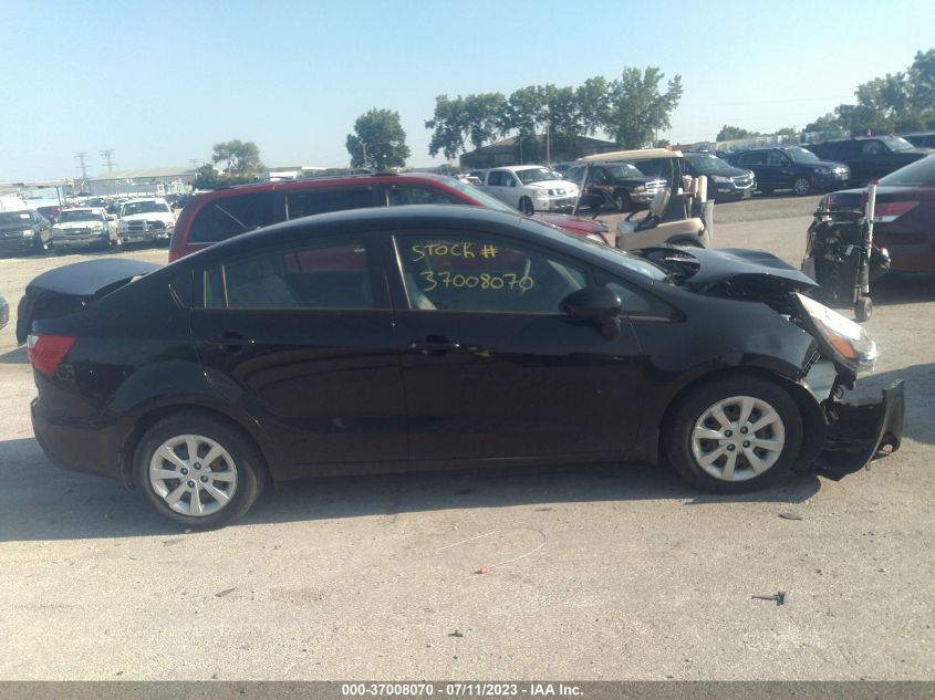 2015 KIA RIO LX - KNADM4A39F6511120