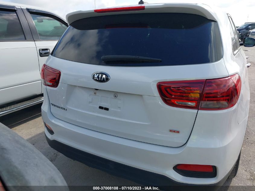 2020 KIA SORENTO L - 5XYPG4A36LG673576