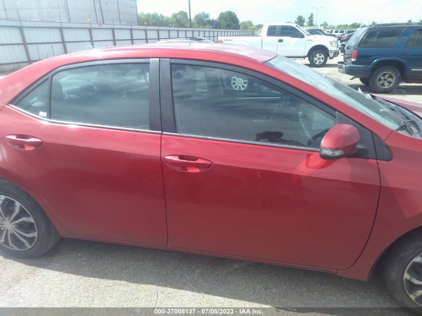2014 TOYOTA COROLLA L/LE/S/S PLUS/LE PLUS - 5YFBURHE0EP135333