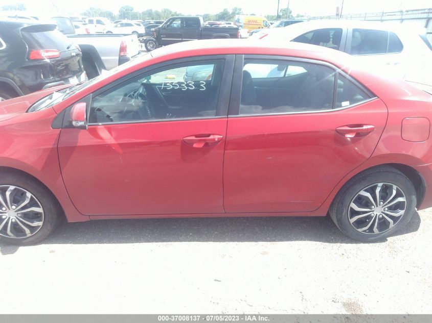 2014 TOYOTA COROLLA L/LE/S/S PLUS/LE PLUS - 5YFBURHE0EP135333