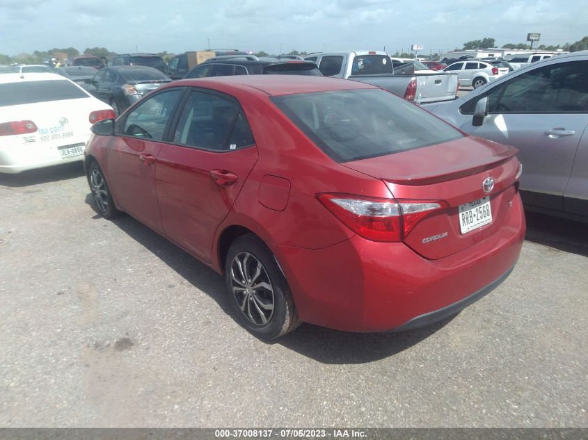 2014 TOYOTA COROLLA L/LE/S/S PLUS/LE PLUS - 5YFBURHE0EP135333
