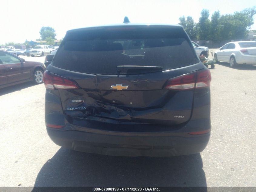 2022 CHEVROLET EQUINOX LS - 2GNAX5EV2N6142874