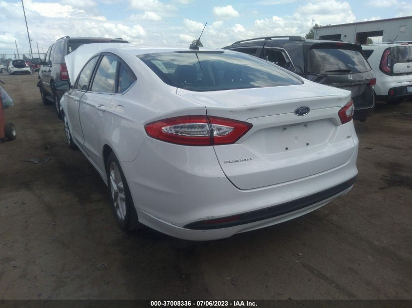 2014 FORD FUSION SE - 3FA6P0H74ER375619