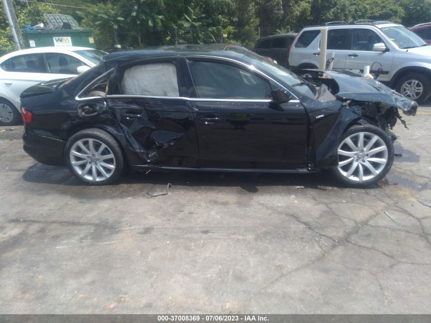 2014 AUDI A4 PREMIUM - WAUAFAFL6EN018343