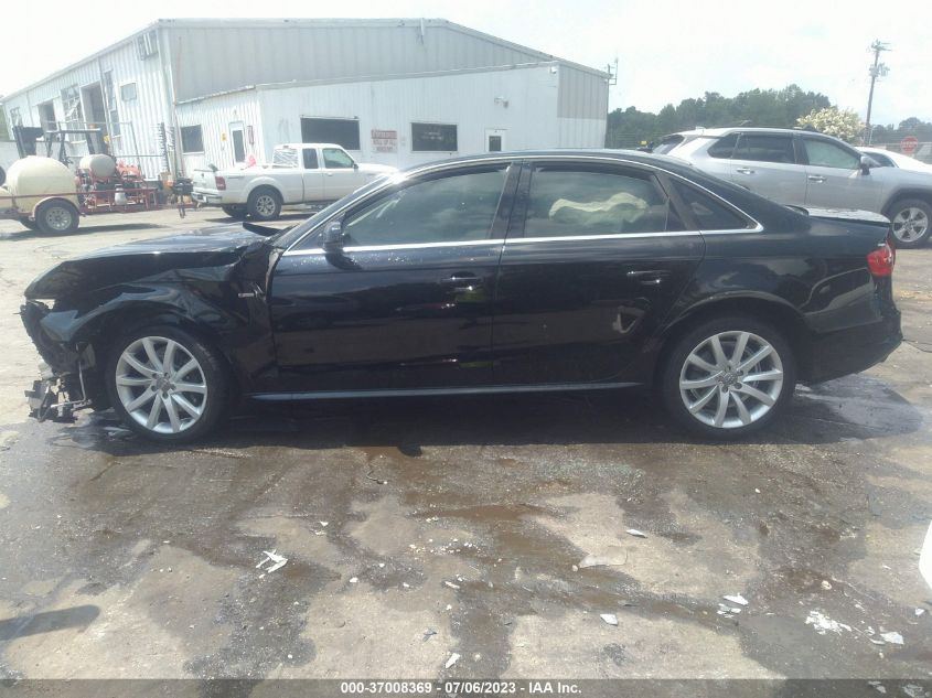 2014 AUDI A4 PREMIUM - WAUAFAFL6EN018343