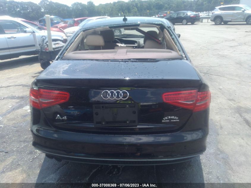 2014 AUDI A4 PREMIUM - WAUAFAFL6EN018343