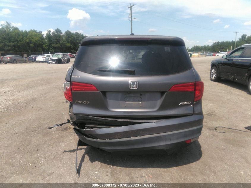 2016 HONDA PILOT EX - 5FNYF6H3XGB037992