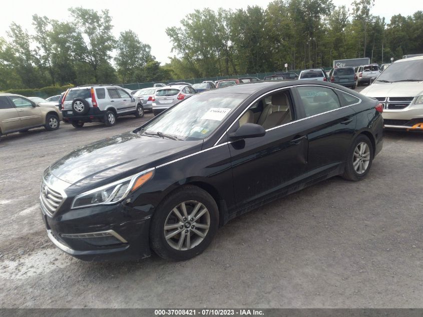 2015 HYUNDAI SONATA 2.4L SE - 5NPE24AF2FH183424