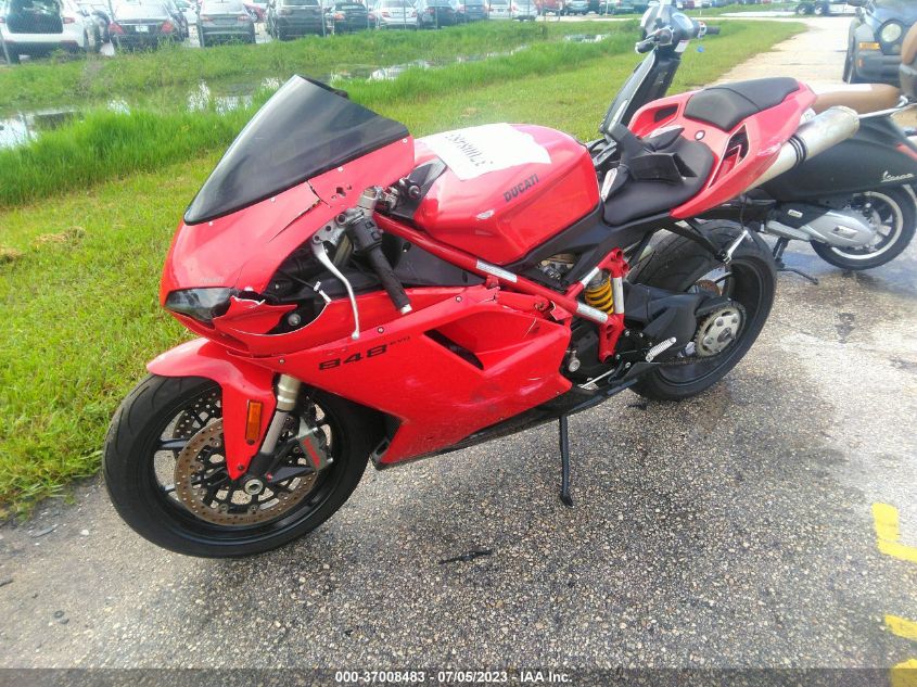 2012 DUCATI SUPERBIKE 848/848 EVO CORSE SE ZDM1XBMV1CB019249