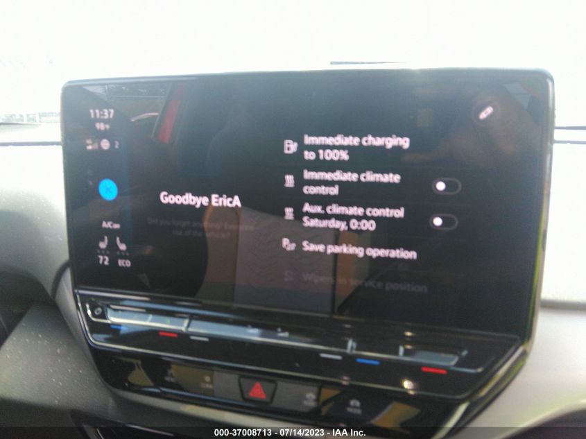 2023 VOLKSWAGEN ID.4 PRO S 1V2FMPE80PC010797