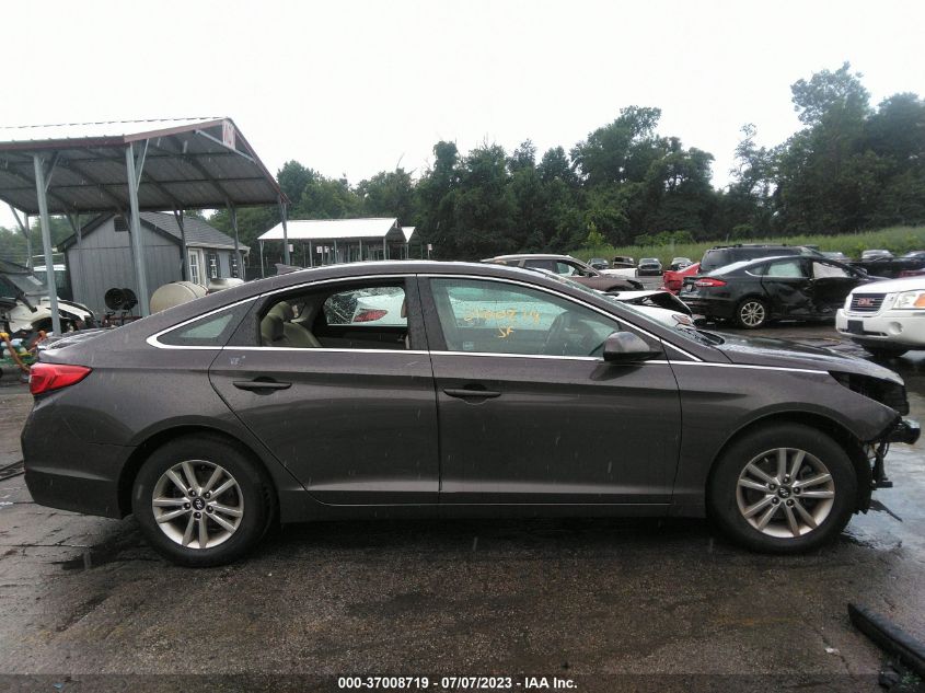 2016 HYUNDAI SONATA 2.4L SE - 5NPE24AF7GH383491