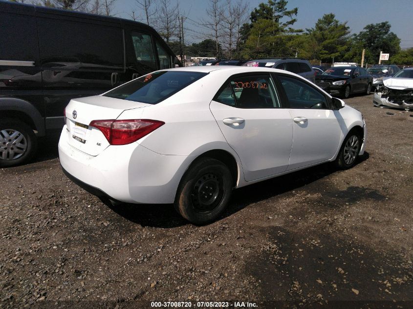 2018 TOYOTA COROLLA L/LE/XLE/SE/XSE - 2T1BURHE4JC113894