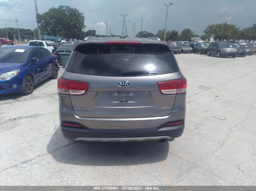 2016 KIA SORENTO EX - 5XYPH4A1XGG185457