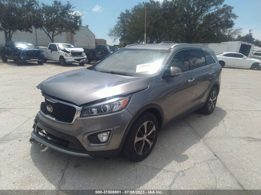 2016 KIA SORENTO EX - 5XYPH4A1XGG185457