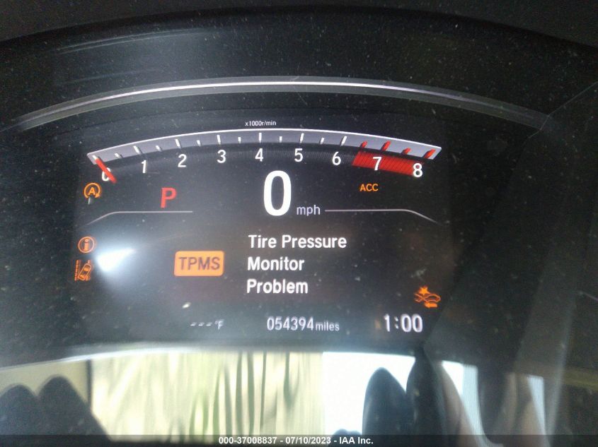 2021 HONDA CR-V TOURING - 5J6RW2H93ML018172