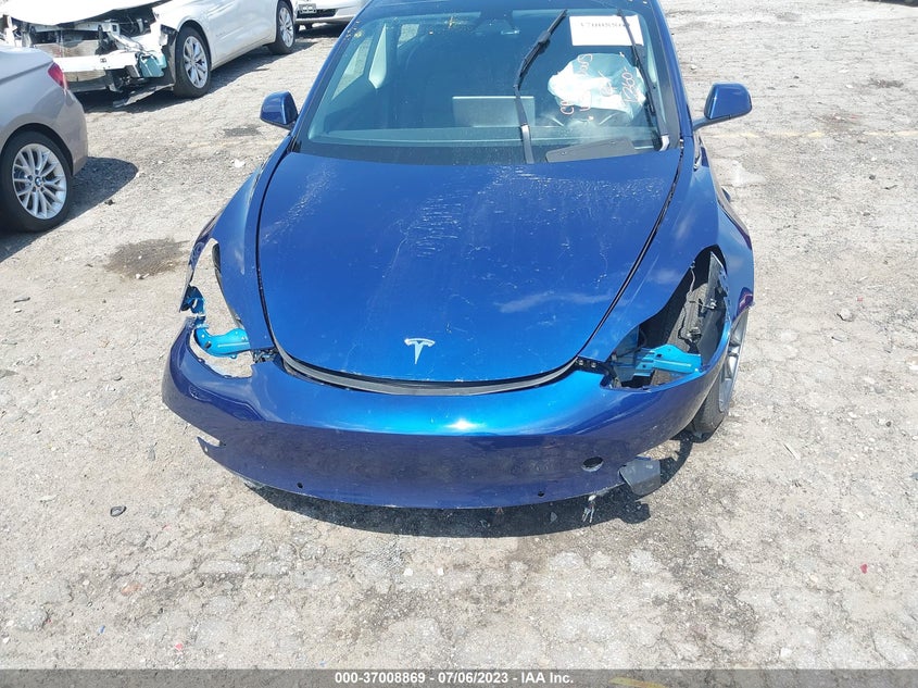 VIN 5YJ3E1EB4NF158140 2022 TESLA MODEL 3 LONG RANGE