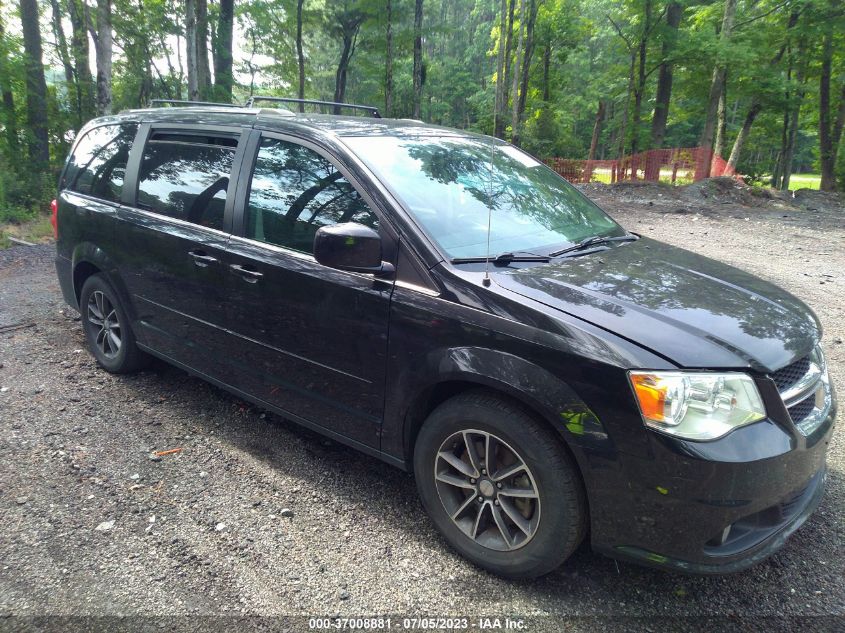 2017 DODGE GRAND CARAVAN SXT - 2C4RDGCG7HR711449