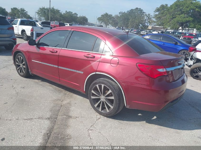 2014 CHRYSLER 200 TOURING - 1C3CCBBG1EN186138