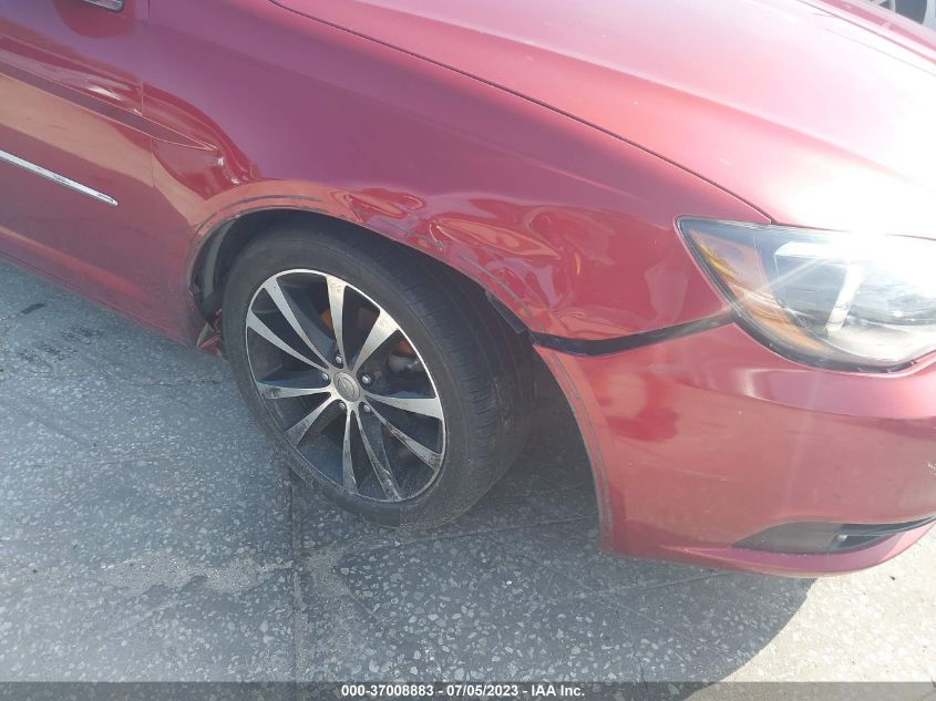 2014 CHRYSLER 200 TOURING - 1C3CCBBG1EN186138